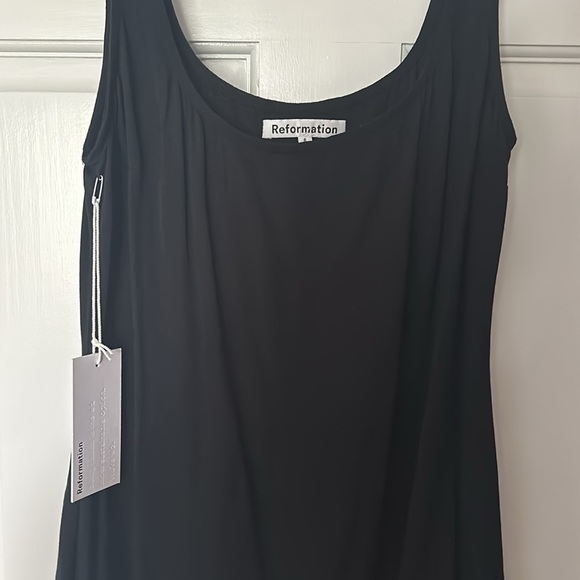 Black Bethany dress from Reformation size 6 - Picture 7 of 7